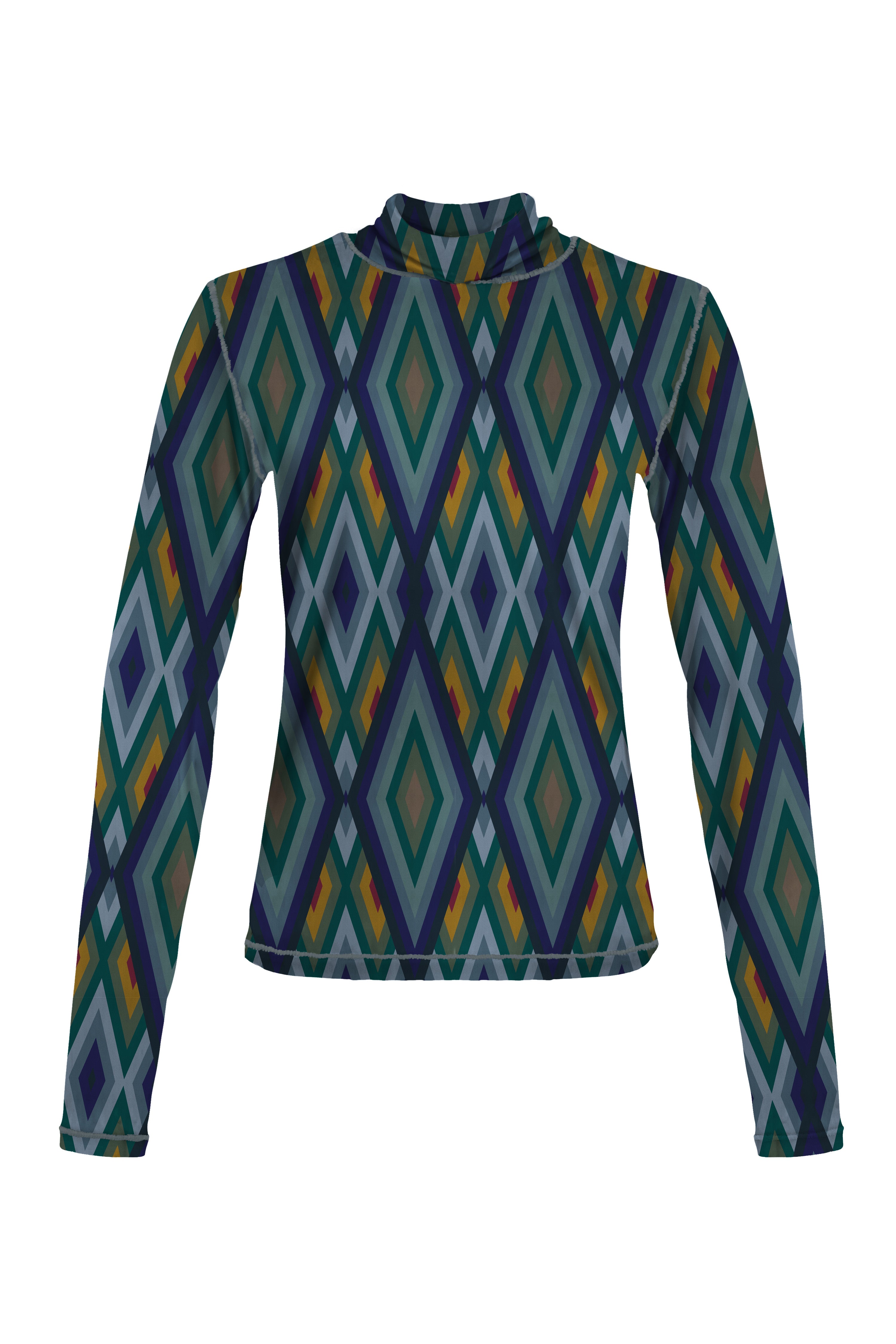 STATE OF GEORGIA x CPR MESH LONG SLEEVE TOP