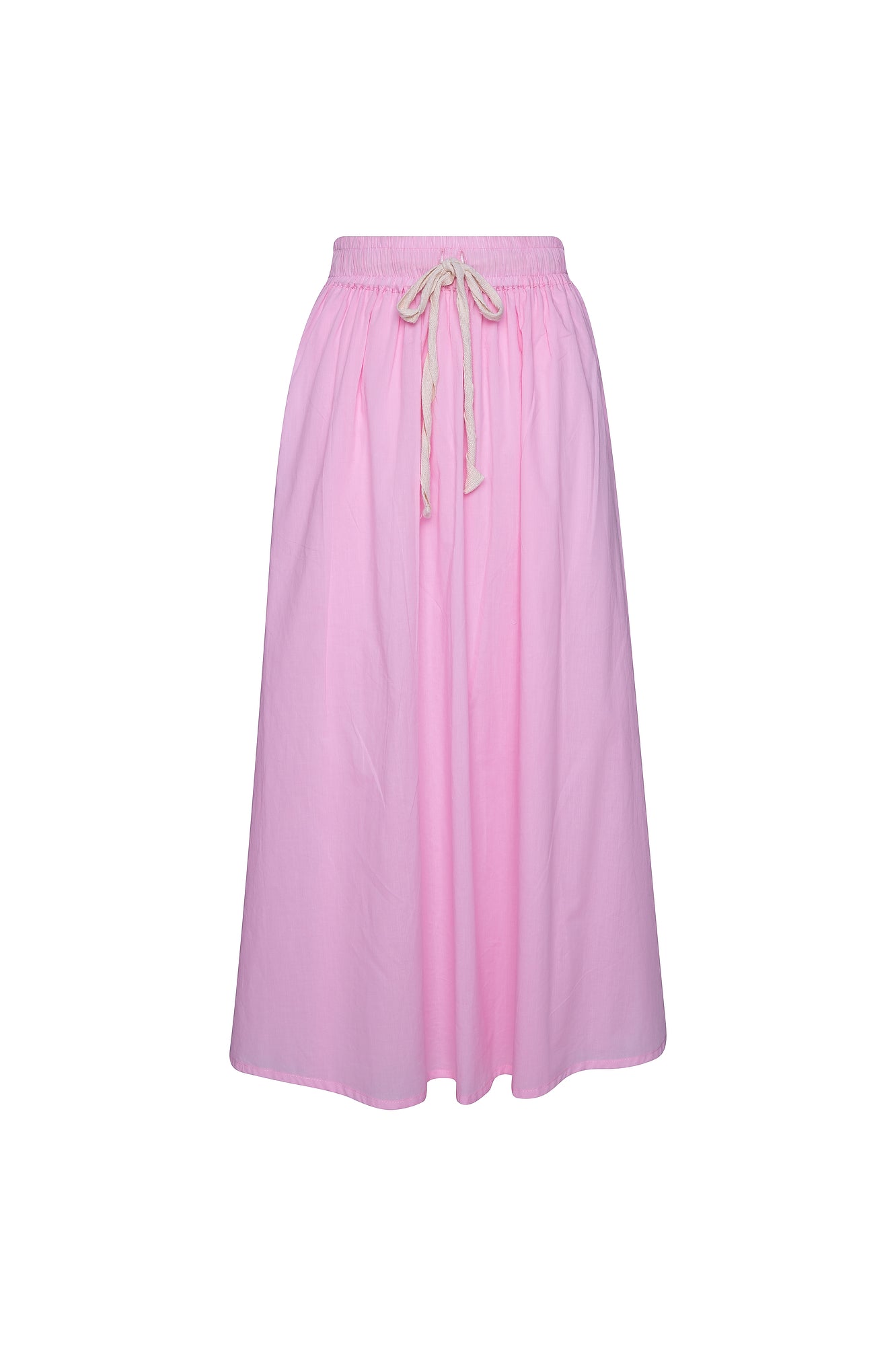 THE TULIE DRAWSTRING SKIRT - PINK