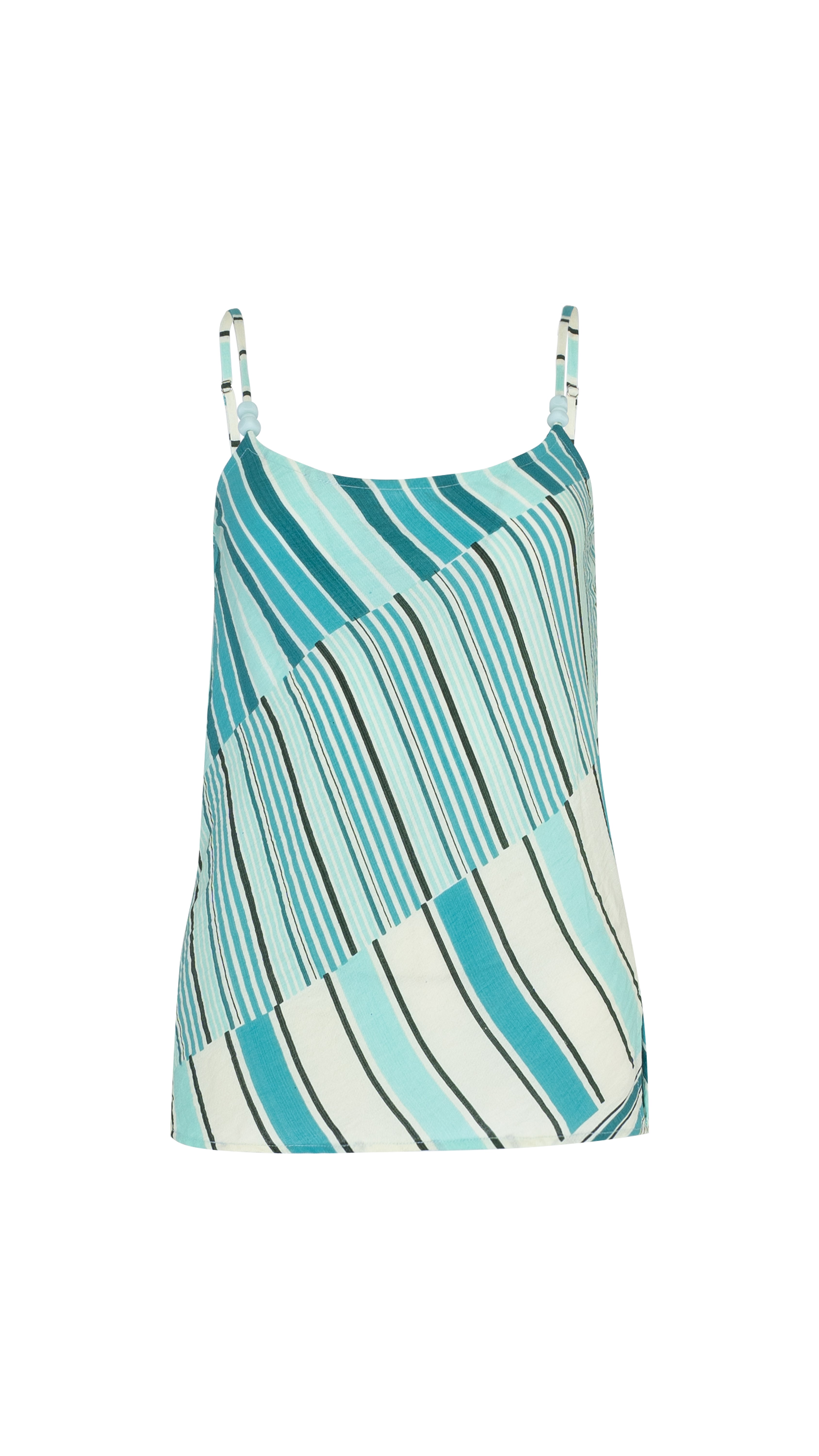 THE PAMELA CAMI - LUNA STRIPE