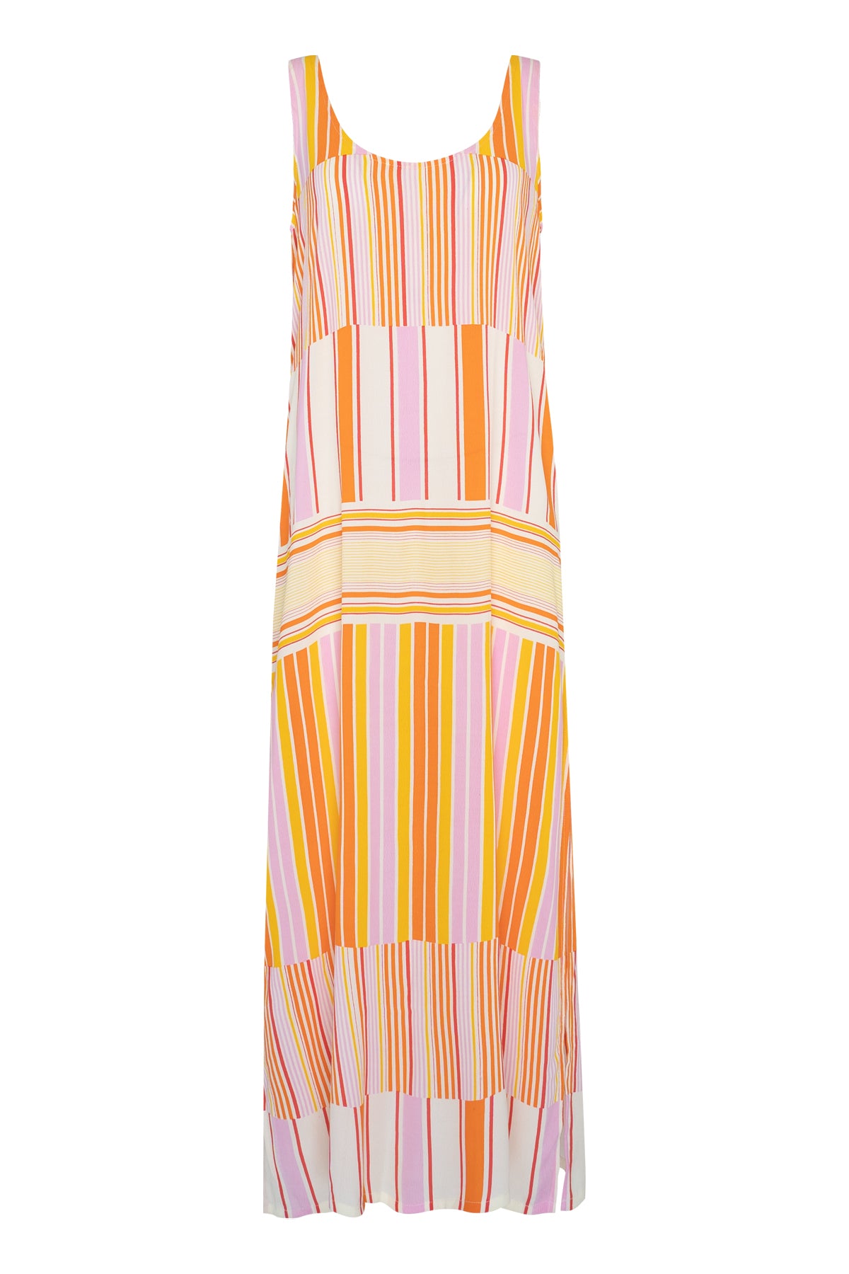 THE PAMELA DRESS - SOLEIL STRIPE