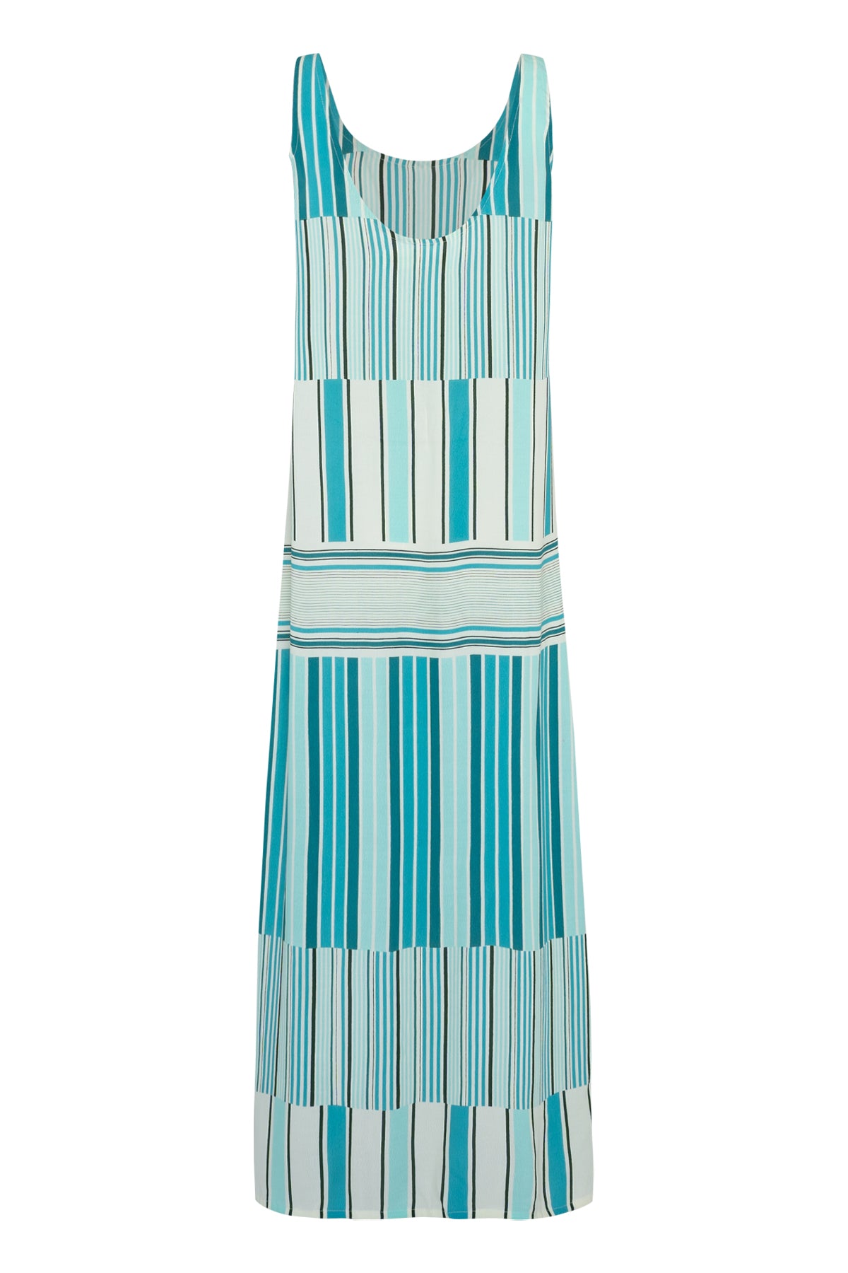 THE PAMELA DRESS - LUNA STRIPE