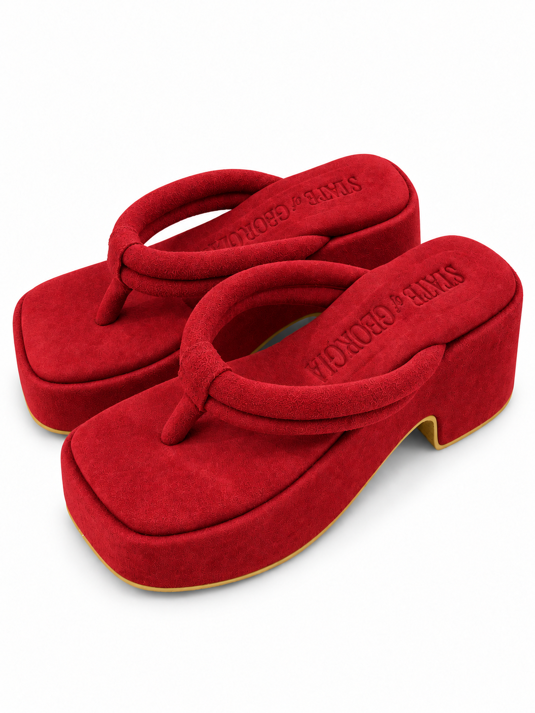 THE TOKYO shoe in Ruby Red