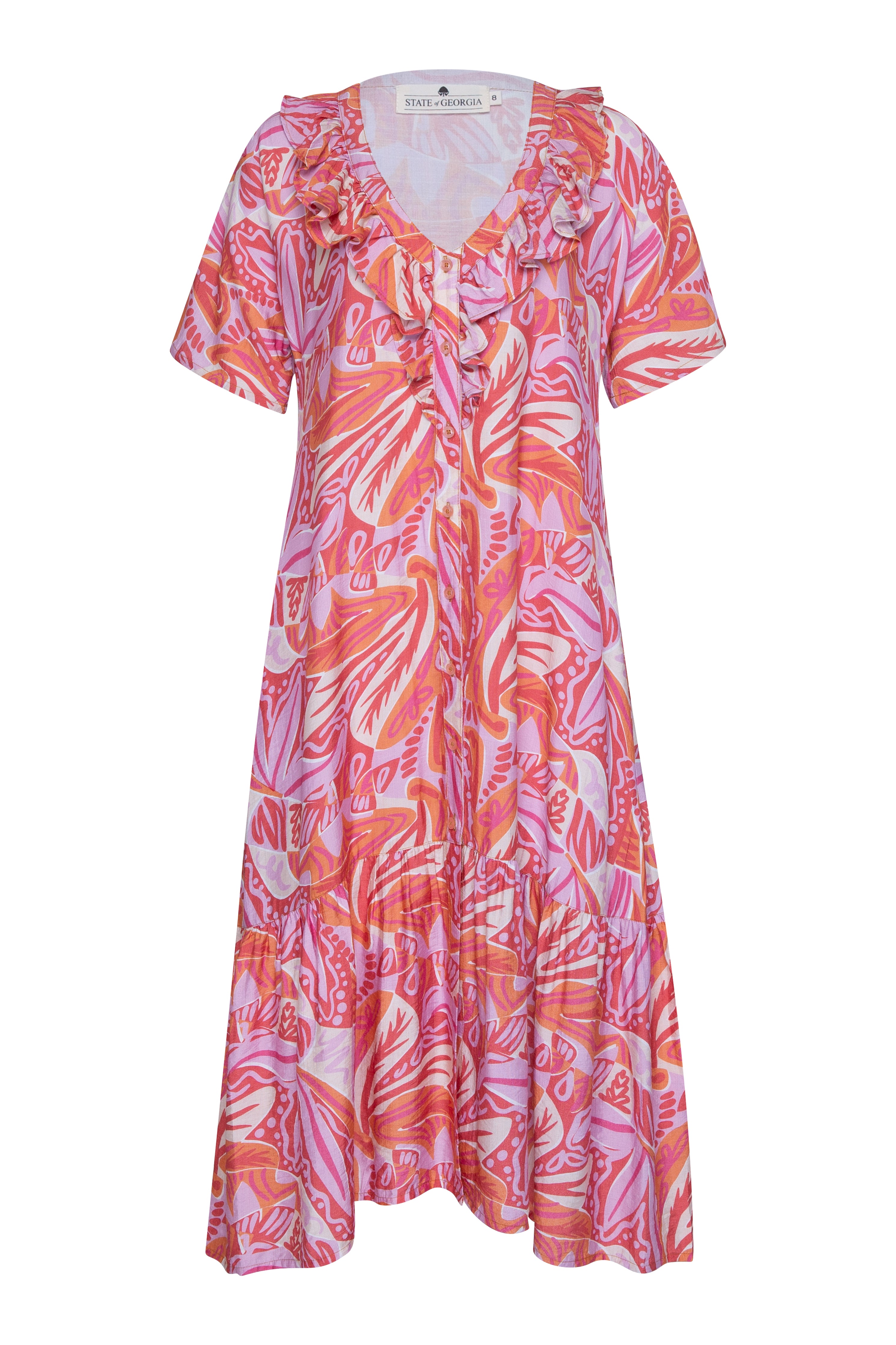 THE ELYSIAN MAXI DRESS - PARADISE PINK