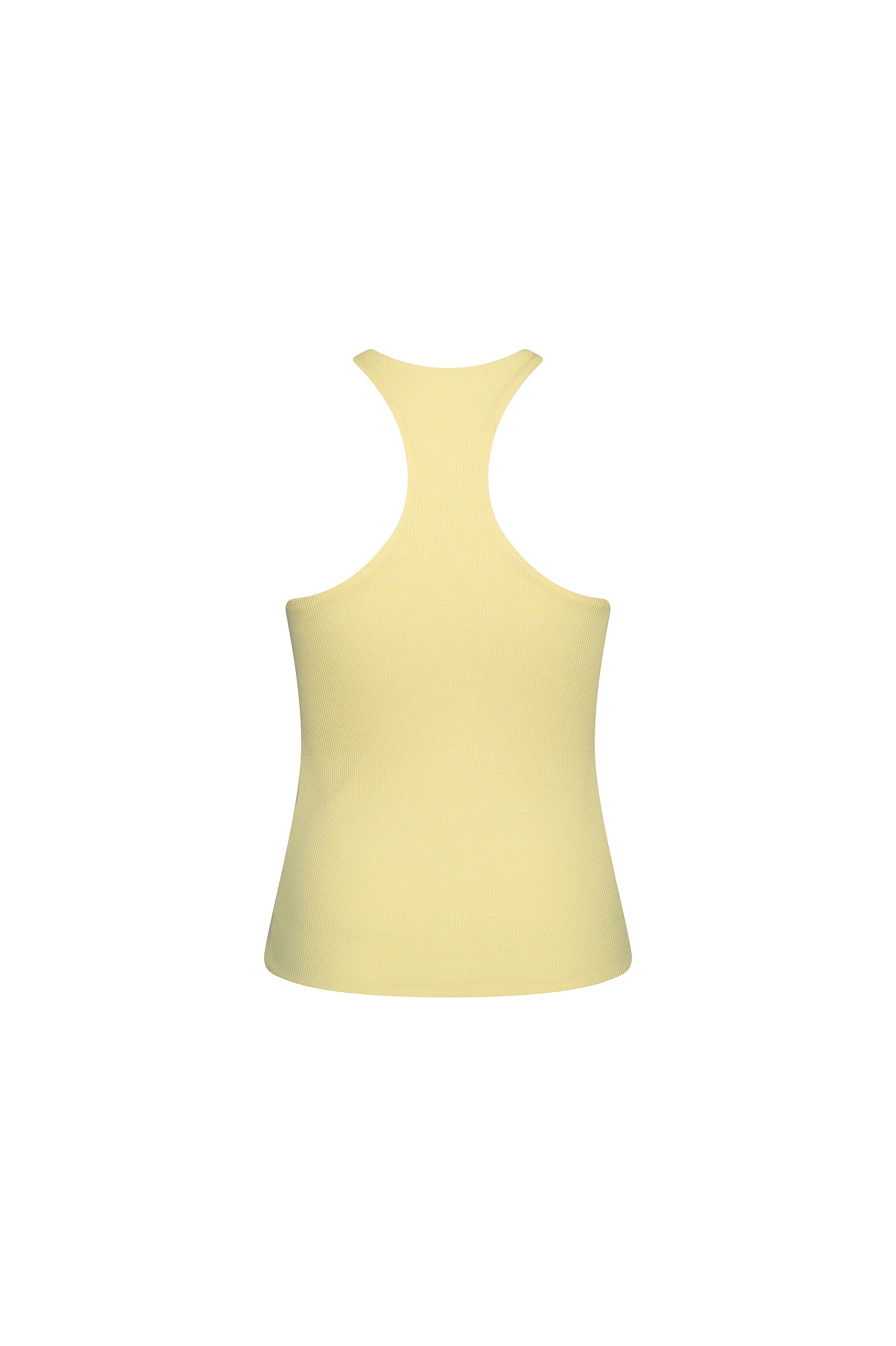 THE LOUNGER RIB SINGLET - SUNSHINE