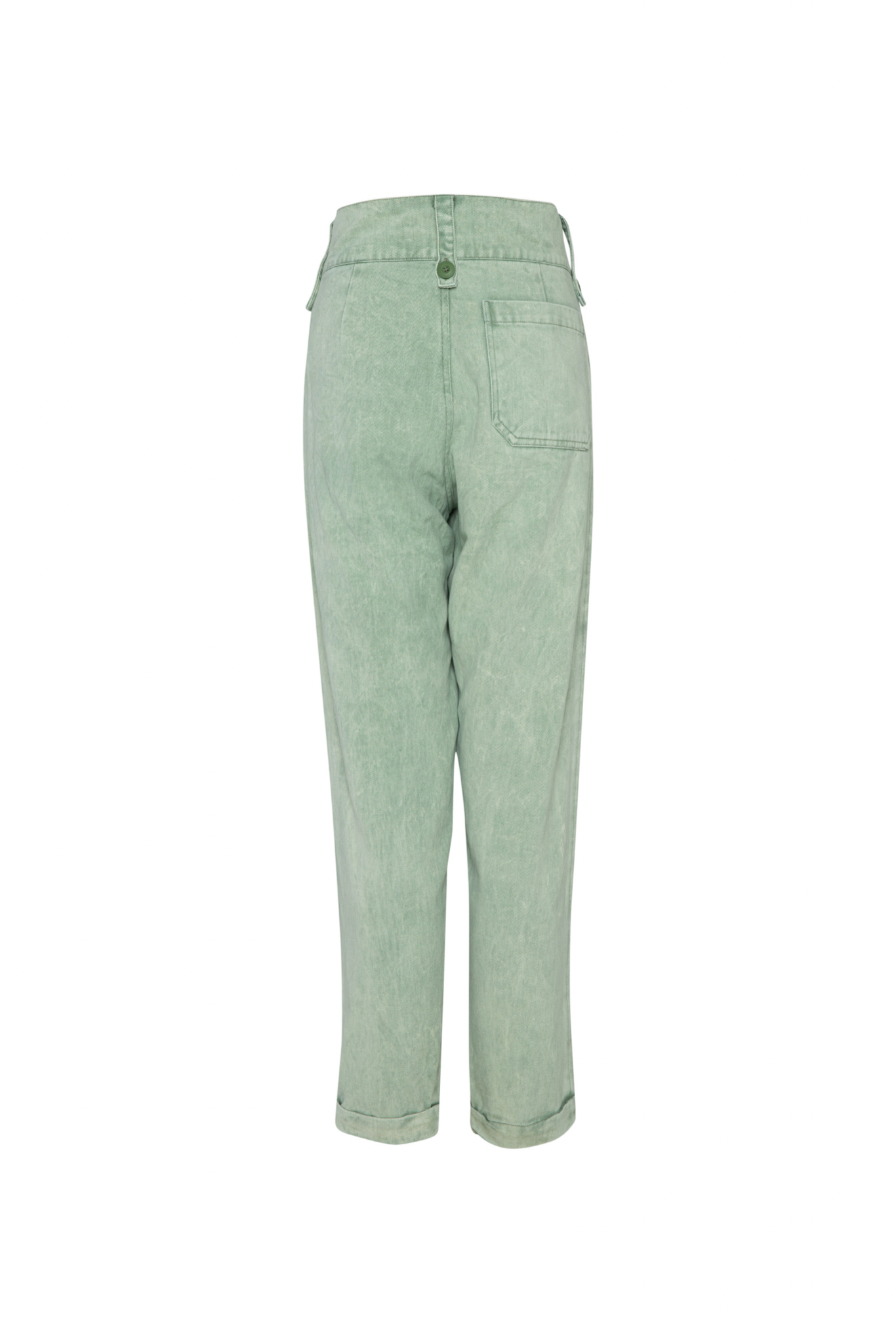 THE PERRY LONG  PANTS - STONE WASHED GREEN