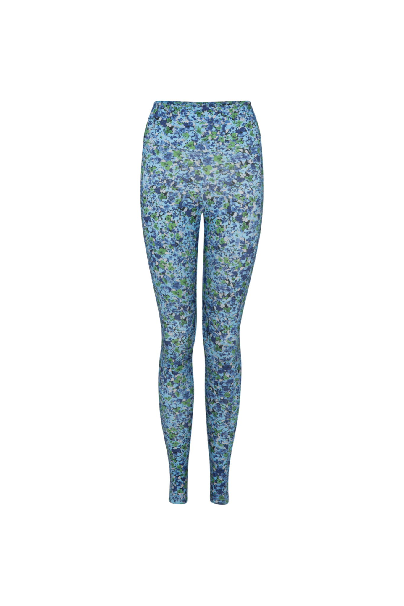 LETS GET PHYSICAL LEGGING - FLORAL EXPLOSION BLUE