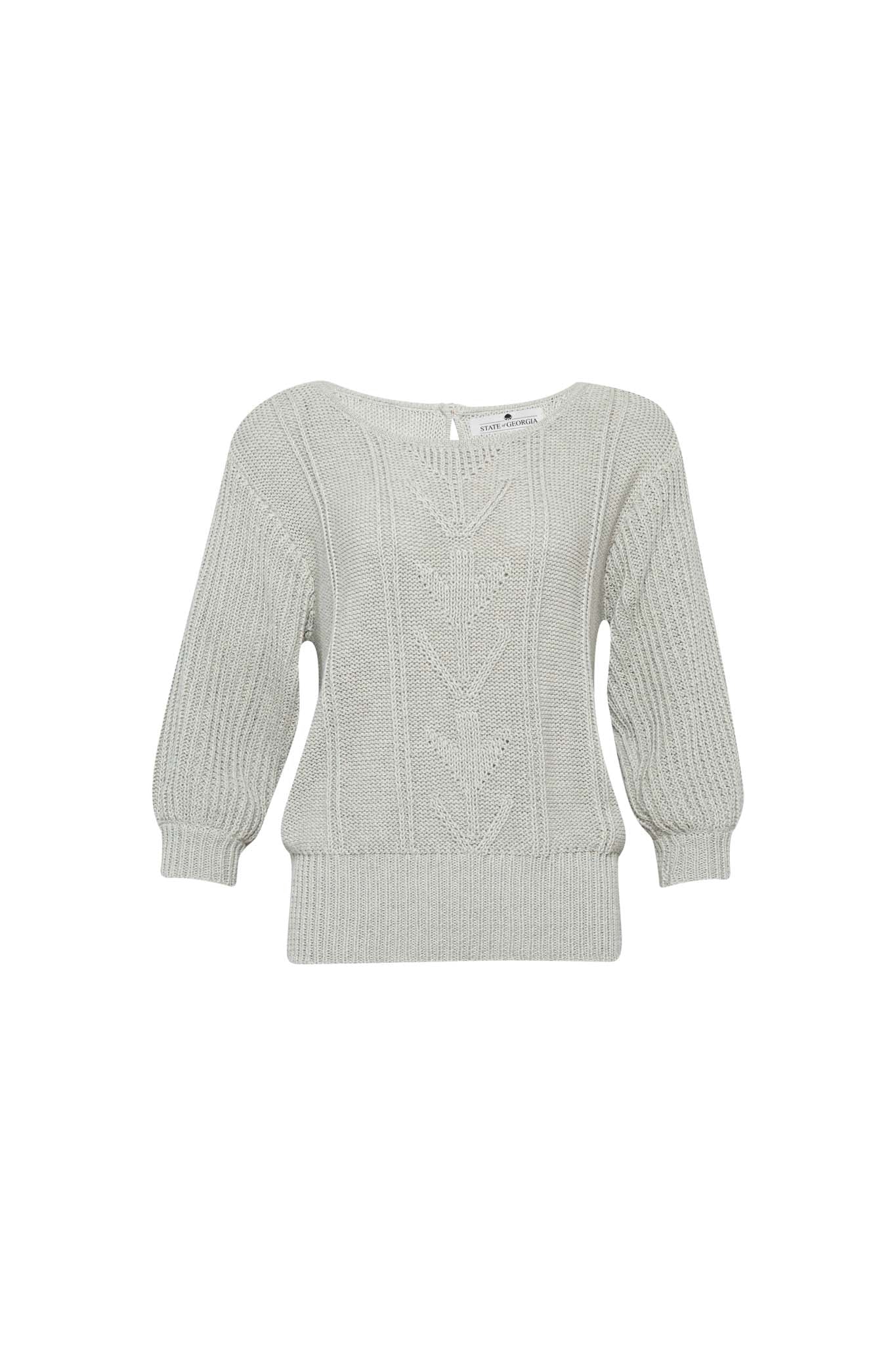 JENIFER BEALE KNIT - DOVE GRAY