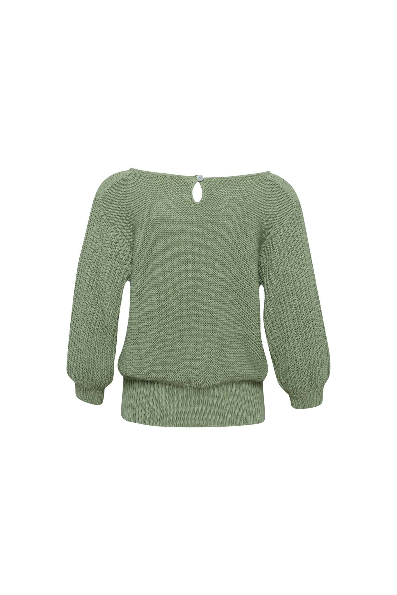 JENIFER BEALE KNIT - SAGE GREEN